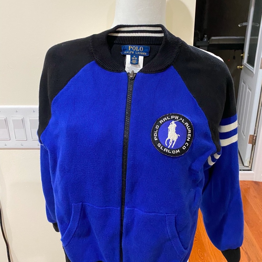 Polo Ralph Lauren Blue and Black Jacket